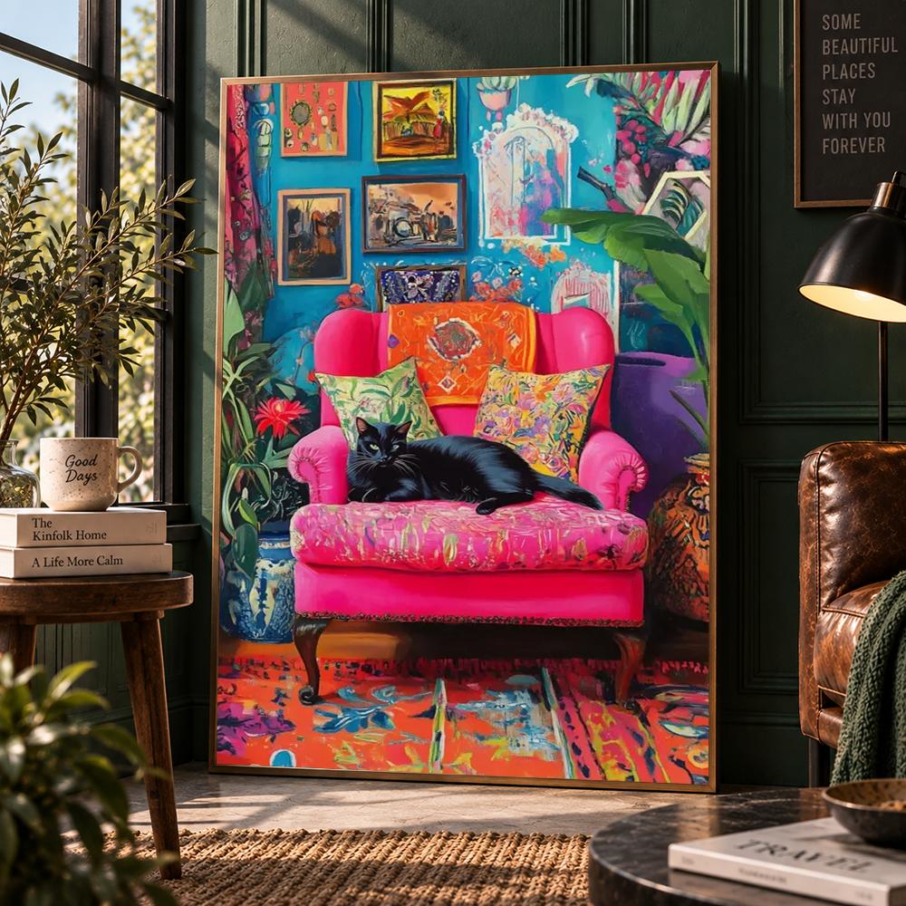 Fiddle Leaf Fig - Plakat z motywem botanicznym w stylu
