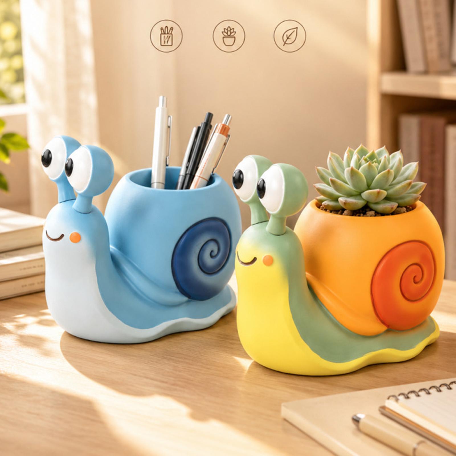 Doniczka w kształcie ślimaka,  – Succulent Set recenzja i cena