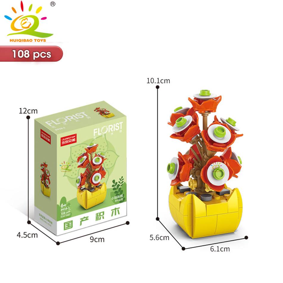 HUIQIBAO MOC kwiat soczysty mo – Pothos recenzja i cena