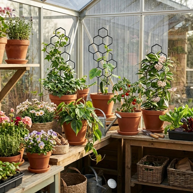 2/4 szt. Stelaż do roślin, ram – Terracotta Pot recenzja i cena