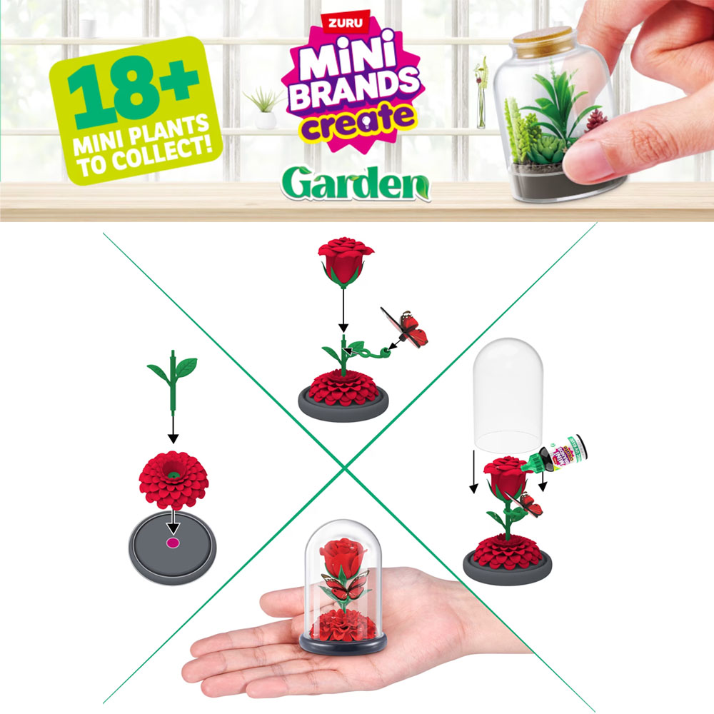 Zuru Miniaturowy Zestaw Roślin – Succulent Set recenzja i cena